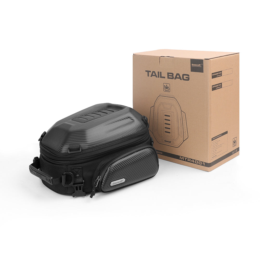 12-18l Motorcycle hard shell tail bag