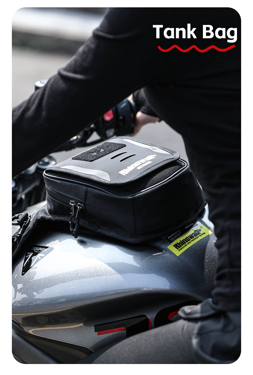 2.4L Motorcycle Tank Bag – Leg & Waist Bag Waterproof