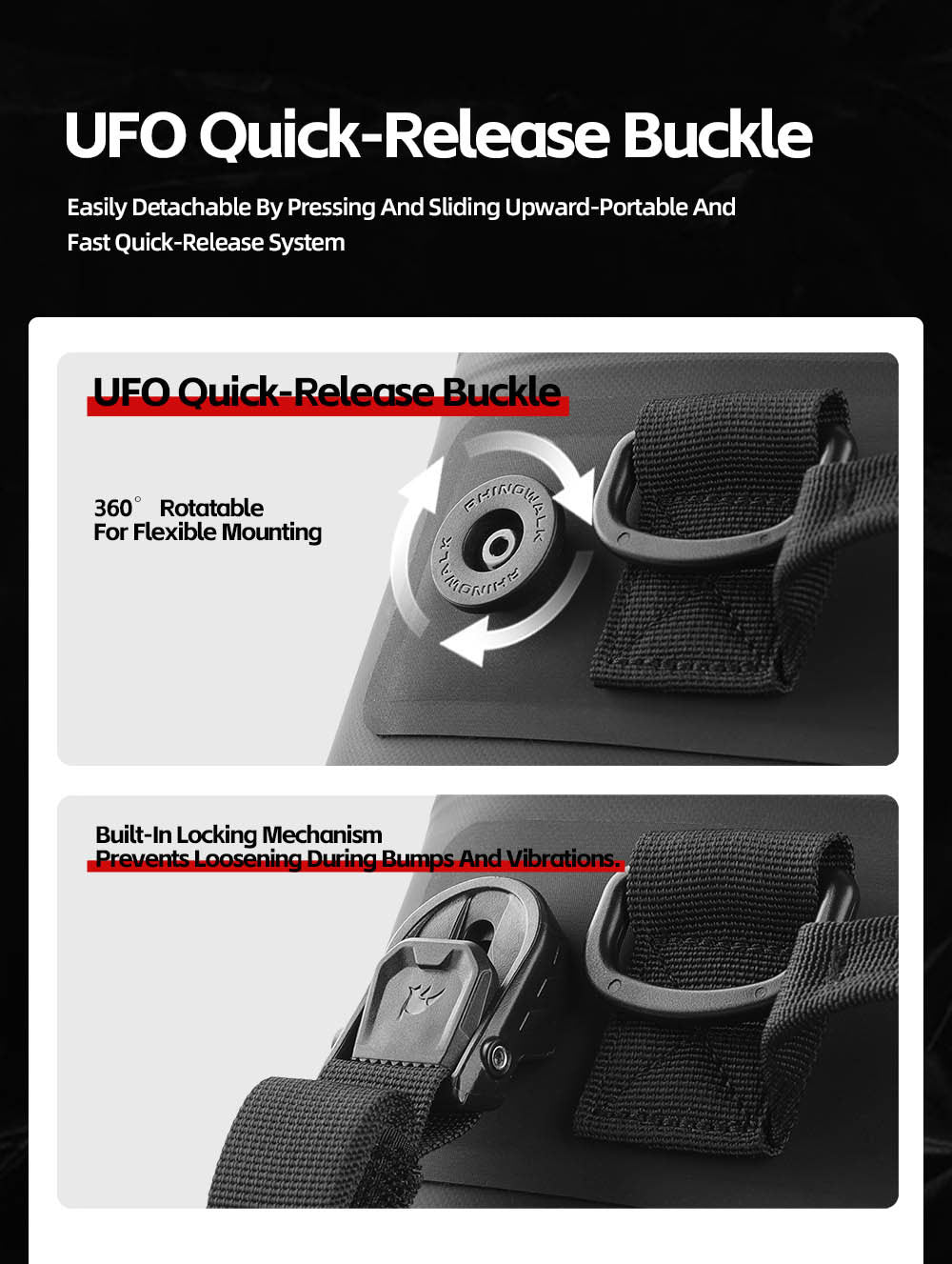 Extended Waterproof Touring Bag for Side Case