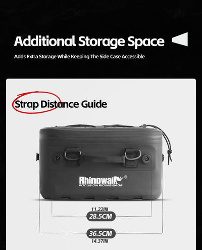 Extended Waterproof Touring Bag for Side Case