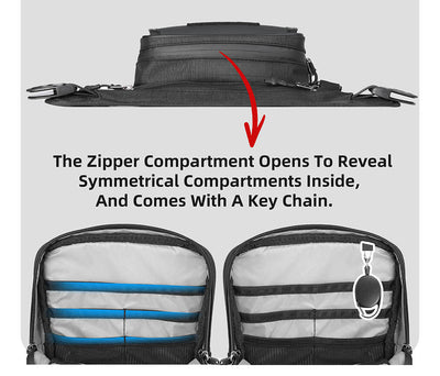 2.4L Motorcycle Tank Bag – Leg & Waist Bag Waterproof