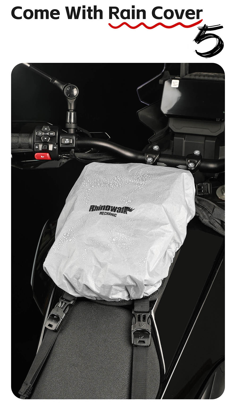 2.4L Motorcycle Tank Bag – Leg & Waist Bag Waterproof