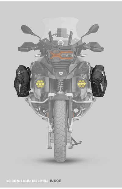 6L Waterproof Motorcycle Crash Bar Bag – Mechanic Series