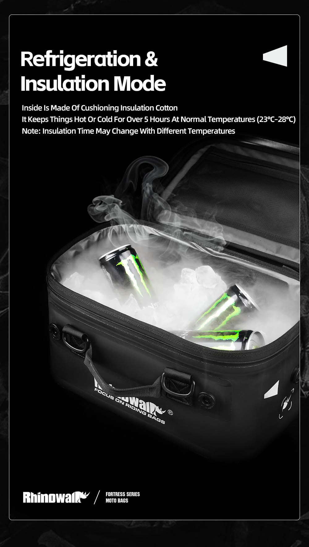 Extended Waterproof Touring Bag for Side Case