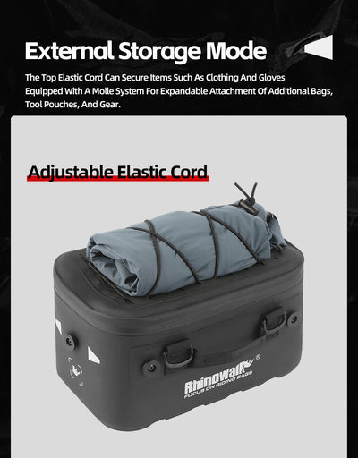 Extended Waterproof Touring Bag for Side Case