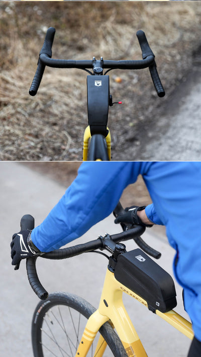 Waterproof Top Tube Bag with Magnetic Locking