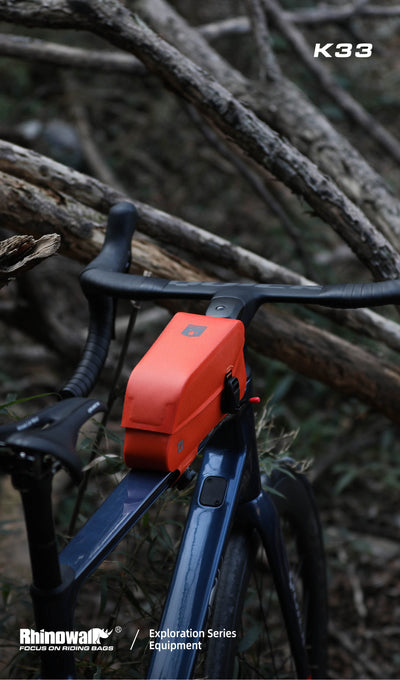 Waterproof Top Tube Bag with Magnetic Locking