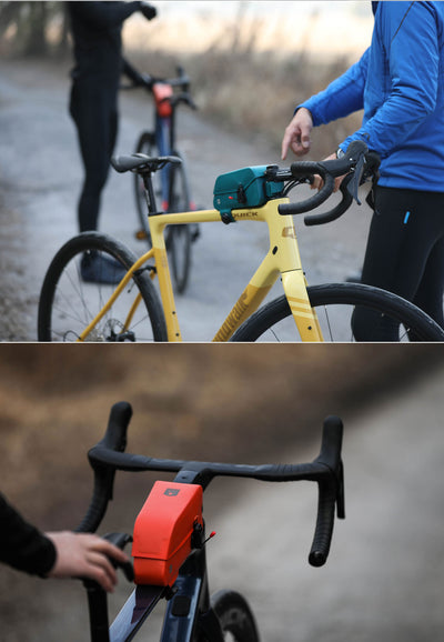 Waterproof Top Tube Bag with Magnetic Locking