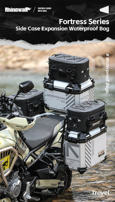 Extended Waterproof Touring Bag for Side Case
