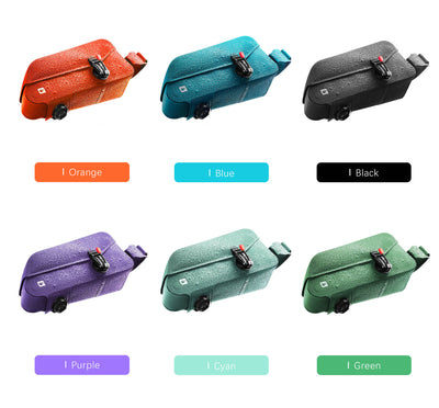 Waterproof Top Tube Bag with Magnetic Locking
