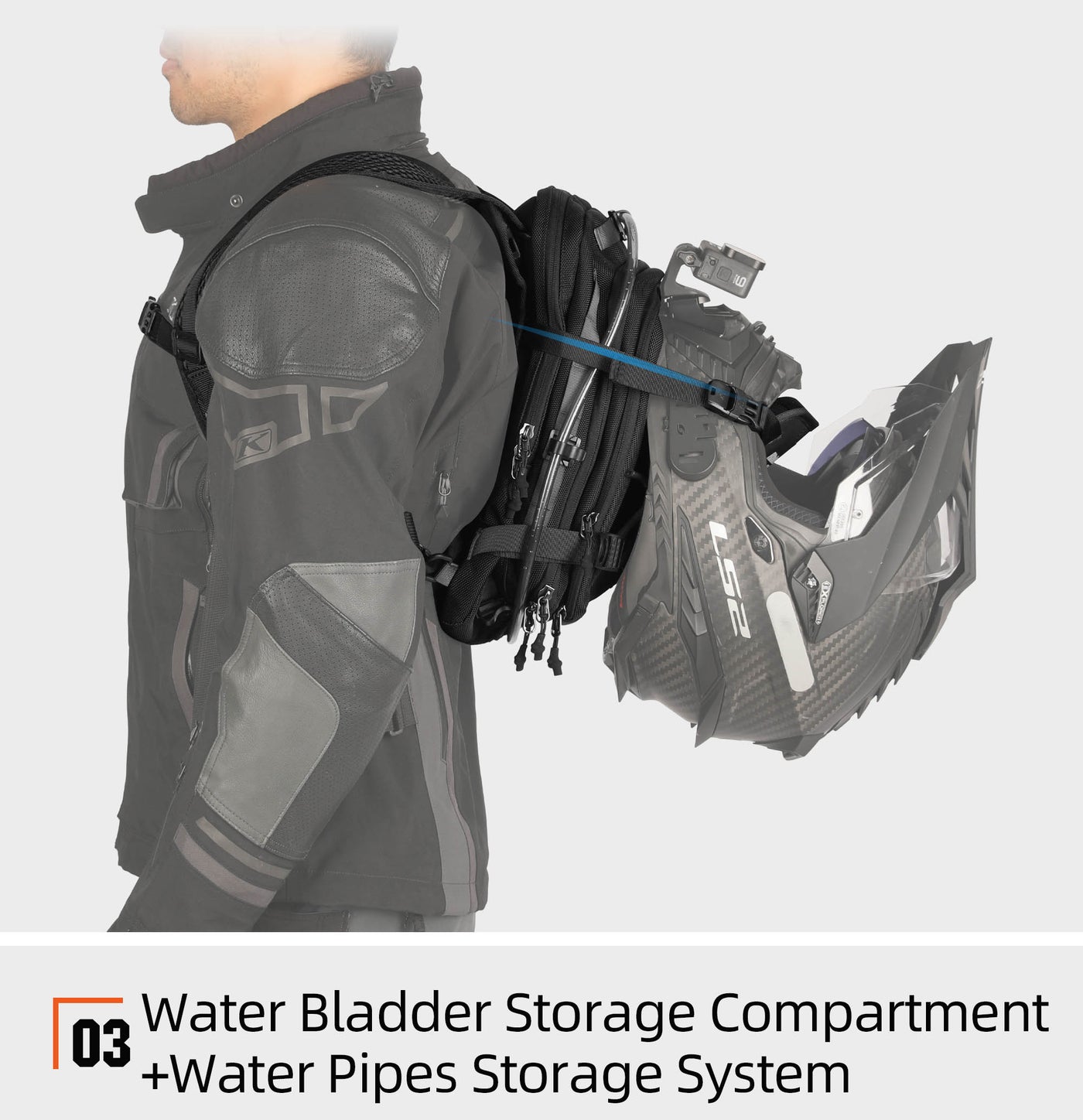 9L Motorcycle Tank Bag – Hydration Bladder, Waterproof Gear