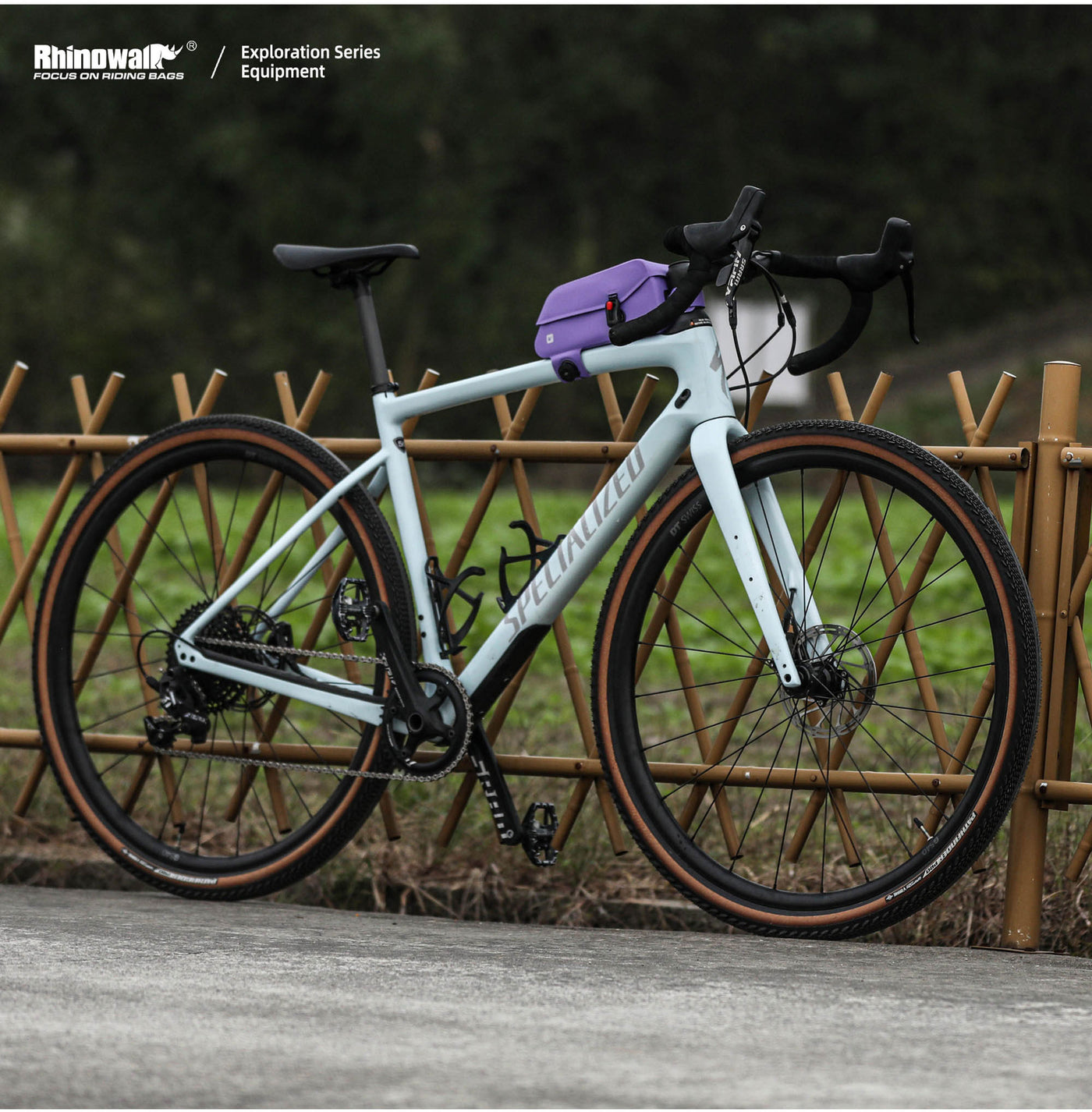 Waterproof Top Tube Bag with Magnetic Locking