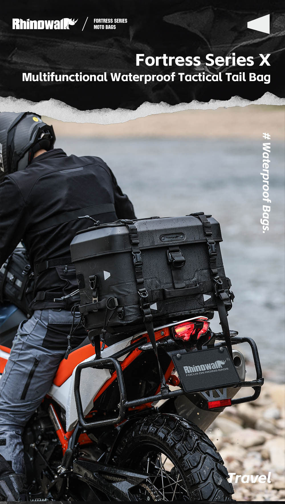 Fortress Series X Tactical Tail Bag