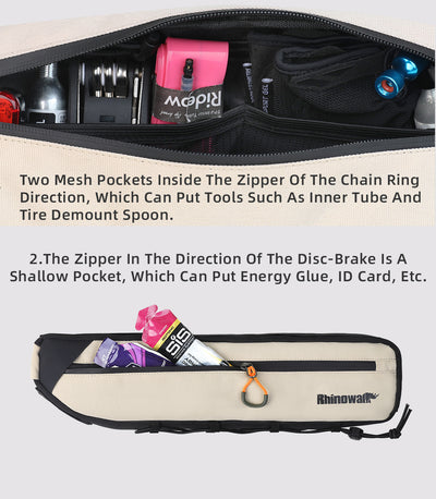 Bicycle Frame Bag - 2.1l, 2.7l
