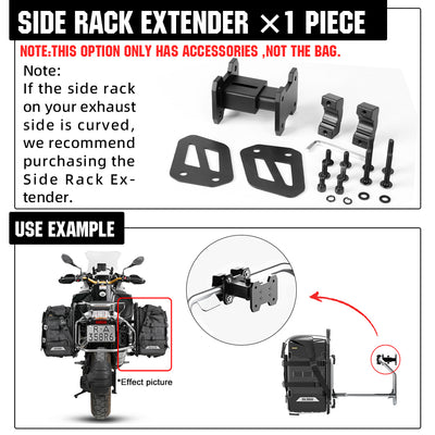 35L Motorcycle Side Bag – Quick Release Waterproof Saddlebag