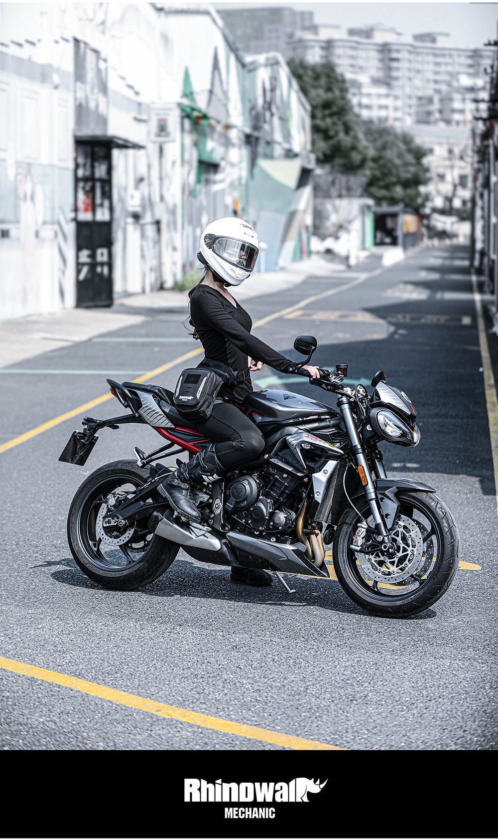 2.4L Motorcycle Tank Bag – Leg & Waist Bag Waterproof