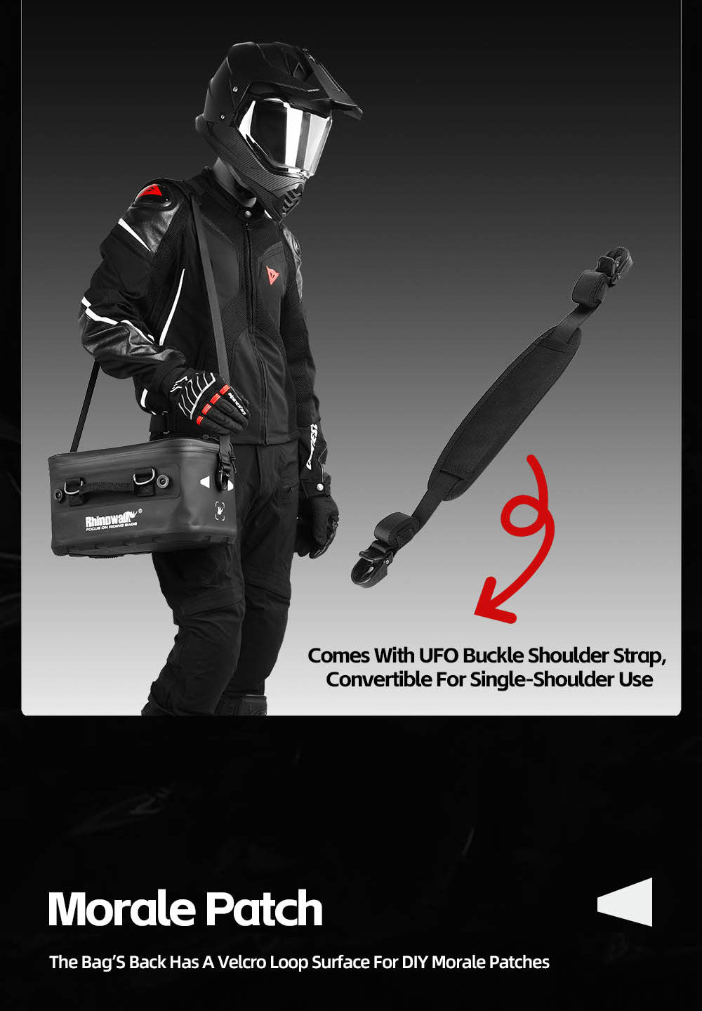 Extended Waterproof Touring Bag for Side Case