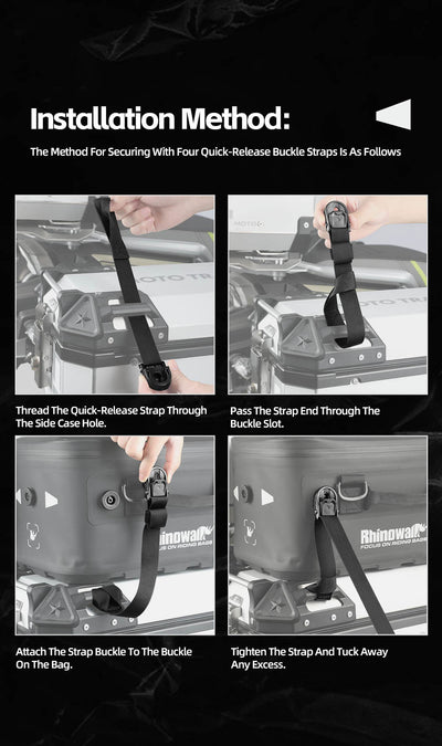 Extended Waterproof Touring Bag for Side Case