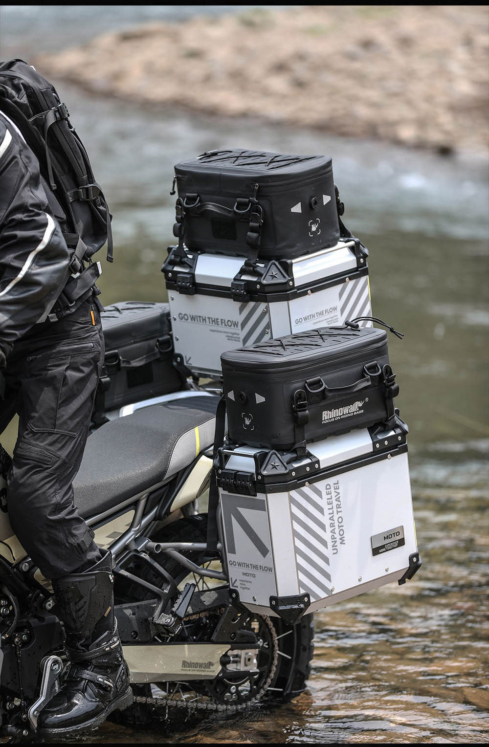 Extended Waterproof Touring Bag for Side Case