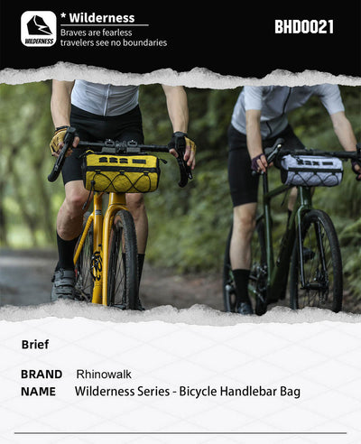 Wilderness Series x 2.8l Handlebar bag