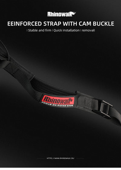 2.5M Buckle Tie-Down Strap with Cam Buckle for Motorcycle Bags