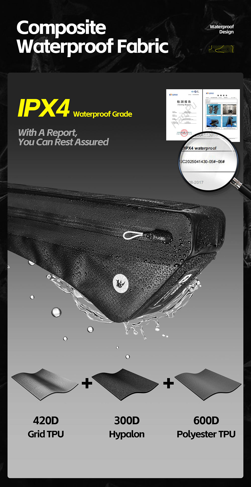 Plateau Series X Waterproof Triangle bag -1.7l