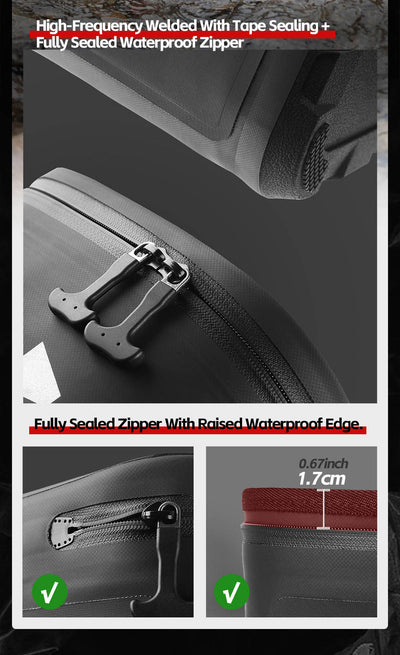 Extended Waterproof Touring Bag for Side Case