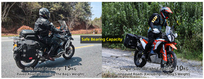 35L Motorcycle Side Bag – Quick Release Waterproof Saddlebag