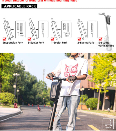 Quick Release Escooter Bag