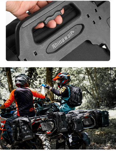 35L Motorcycle Side Bag – Quick Release Waterproof Saddlebag
