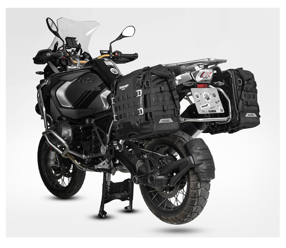 35L Motorcycle Side Bag – Quick Release Waterproof Saddlebag