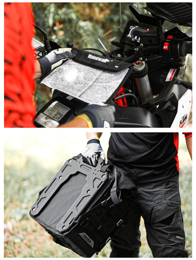 35L Motorcycle Side Bag – Quick Release Waterproof Saddlebag