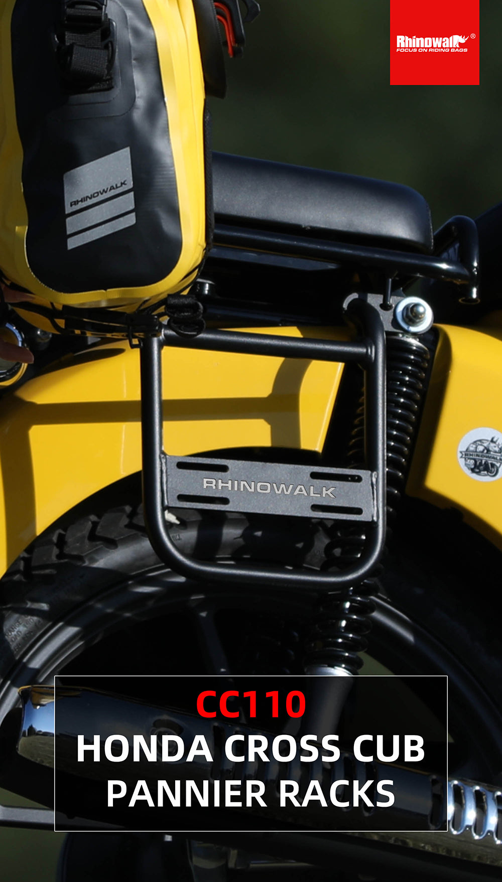 Side racks for Honda Cub C110X