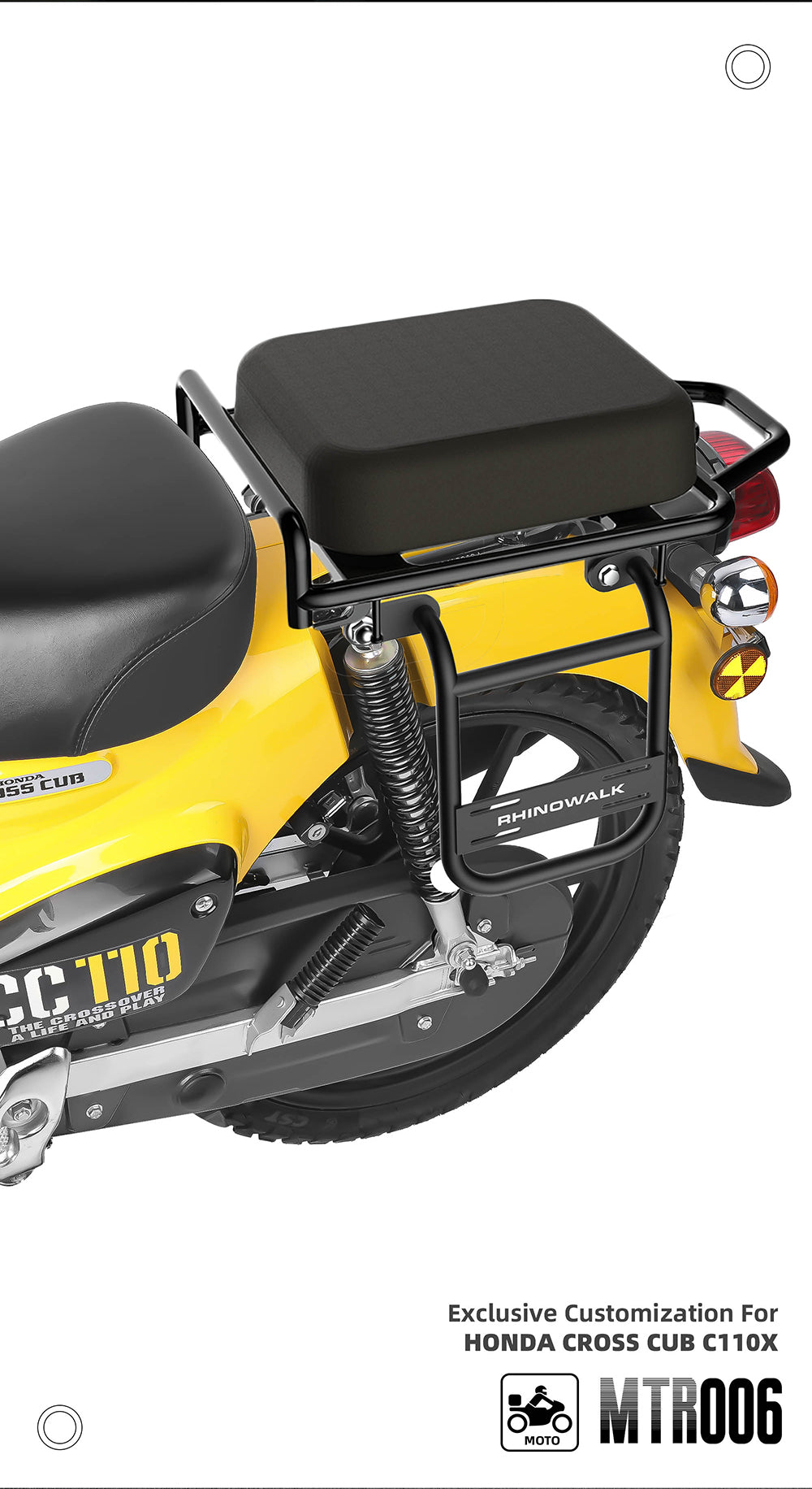 Side racks for Honda Cub C110X