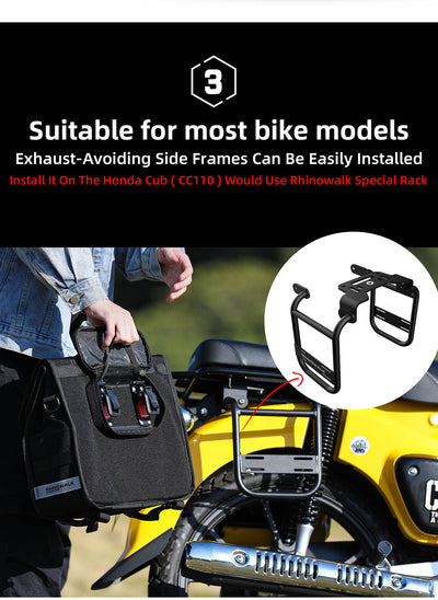 13l Motorcycle side bag