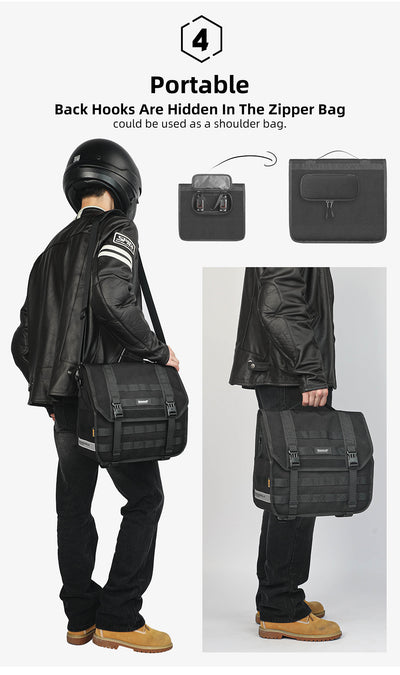 13l Motorcycle side bag