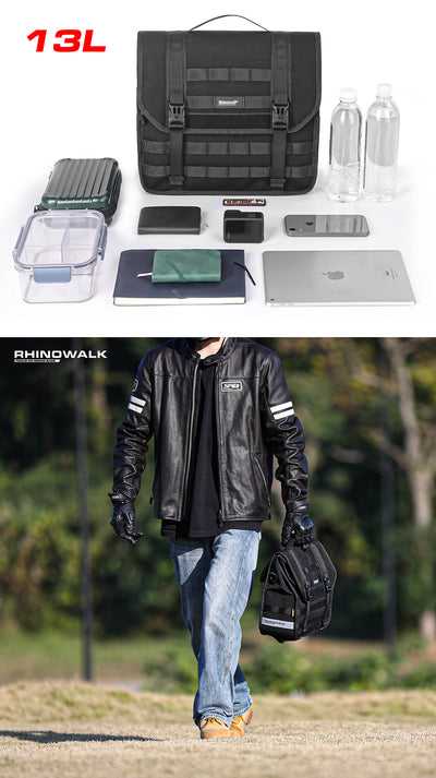 13l Motorcycle side bag