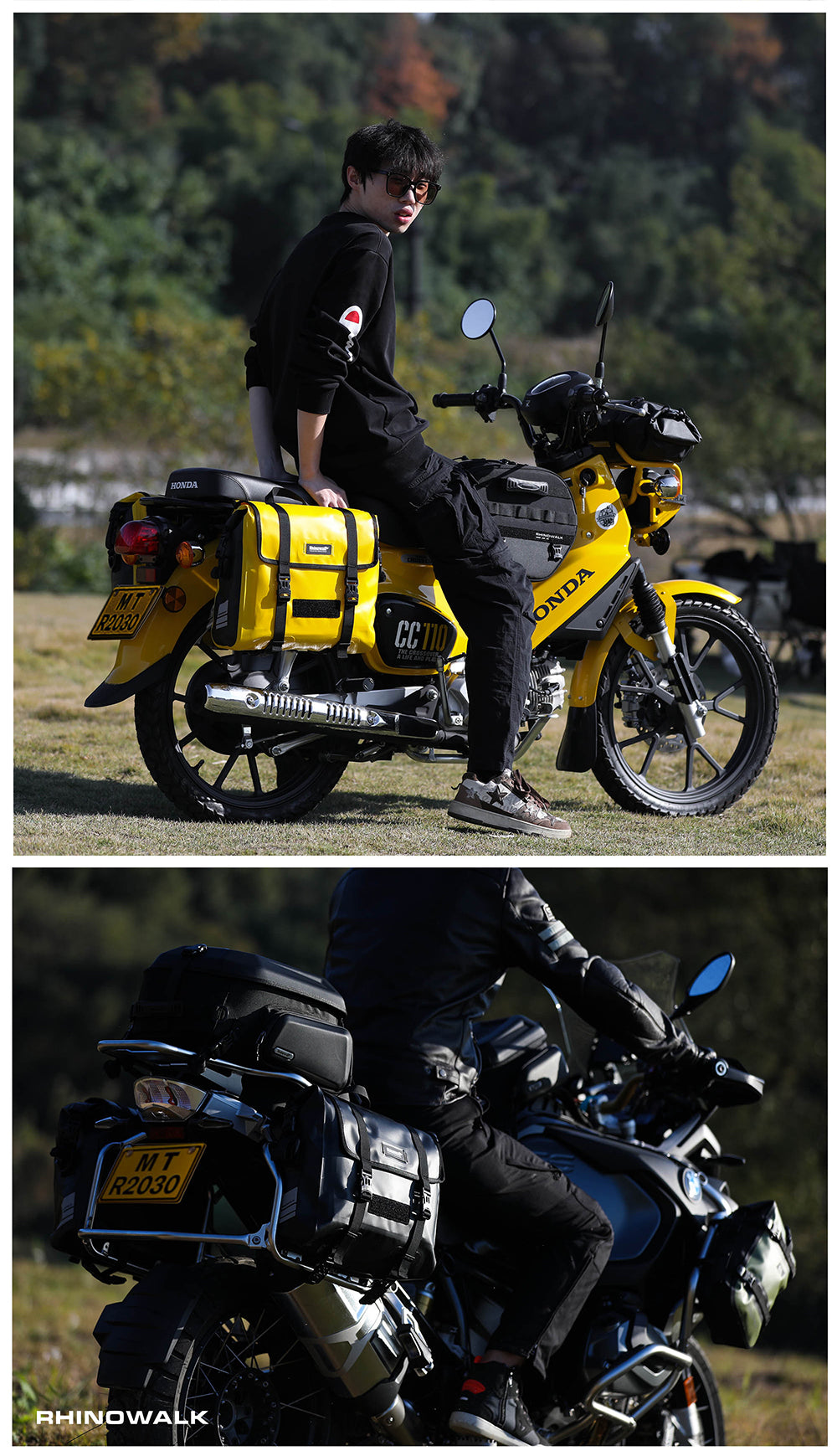 15 liter Waterproof Motorcycle Side Bag