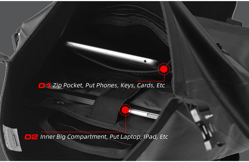 15 liter Waterproof Motorcycle Side Bag