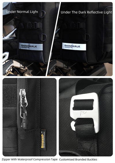 25 litres Motorcycle Side Bag - 1 piece