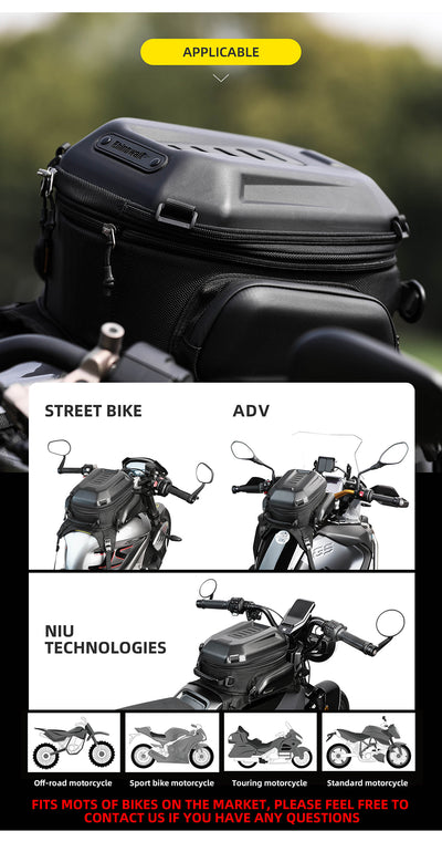 Hard Shell Tank Bag for Motorcycle
