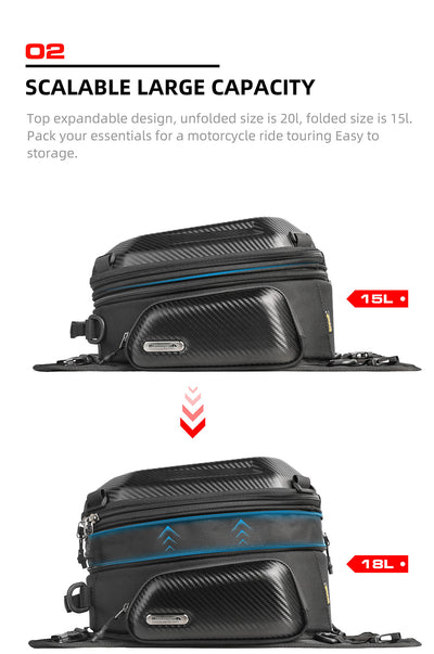 Hard Shell Tank Bag for Motorcycle