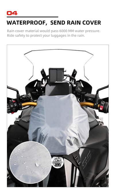 Hard Shell Tank Bag for Motorcycle