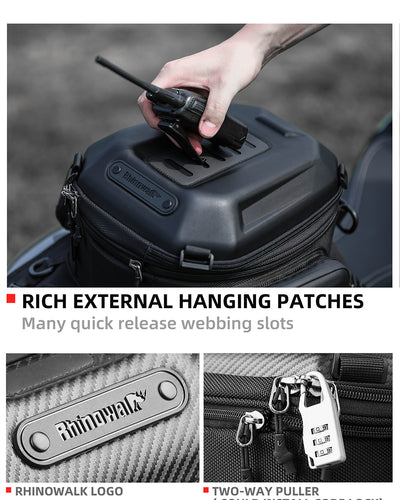 Hard Shell Tank Bag for Motorcycle