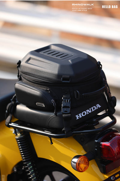 12-18l Motorcycle hard shell tail bag