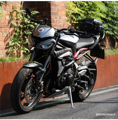 12-18l Motorcycle hard shell tail bag
