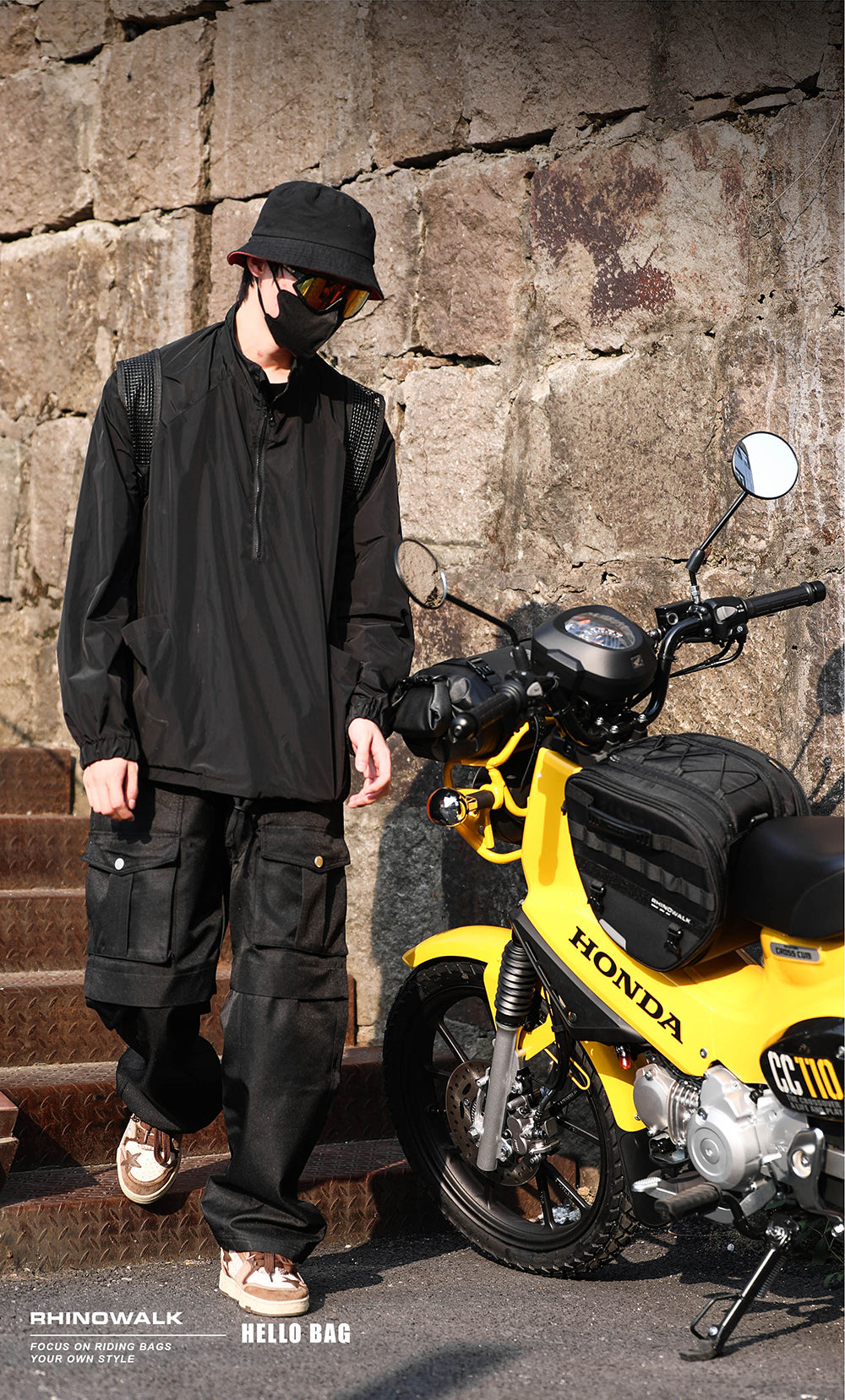 15 litr Tunnel bag for Scooter
