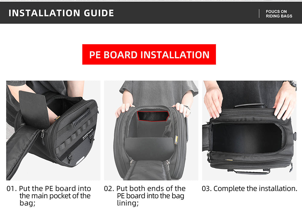 15 litr Tunnel bag for Scooter