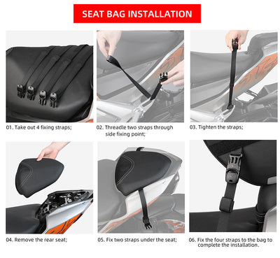 15 litr Tunnel bag for Scooter