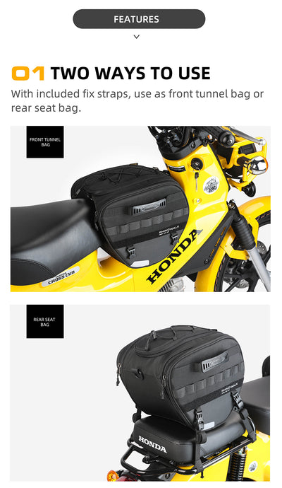 15 litr Tunnel bag for Scooter